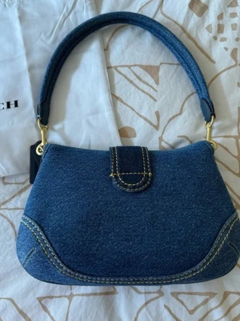 Coach Denim Soho Bag - Picture 2 of 6